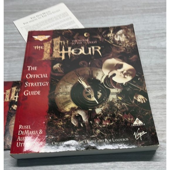 The 11th Hour CD Vintage PC Game and Official Strategy Guide - Picture 5 of 13